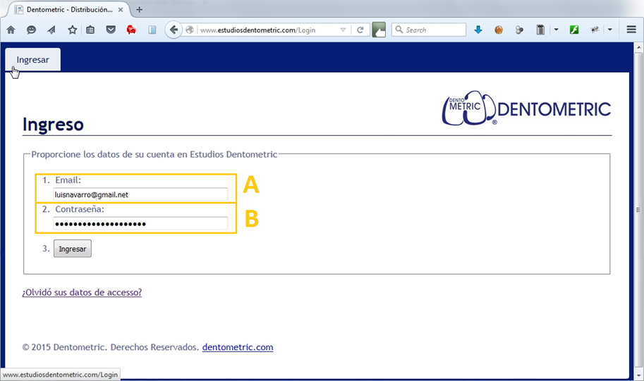 00 estudiosdentometric.com - Ingresar